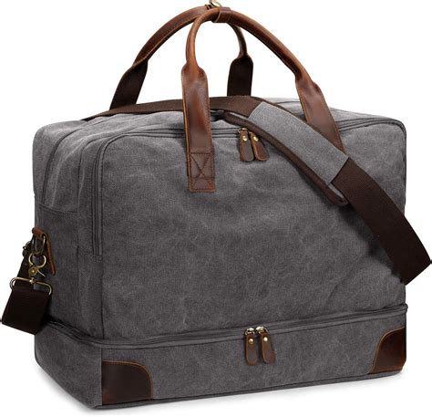 overnight bag with laptop compartment.